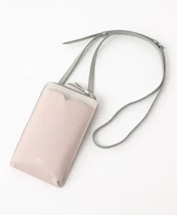 NINA NINA RICCI 스마트폰 숄더백 핑크 베이지