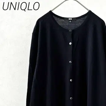 [ 새상품급 ] UNIQLO 엑스트라 파인 메리노 크루넥 가디건 빅