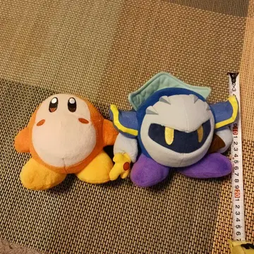 커비 메타나이트 봉제 인형 세트