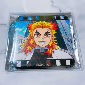 귀멸의 칼날 ufotabledining 랜덤 스퀘어 캔뱃지 렌고쿠 쿄쥬로