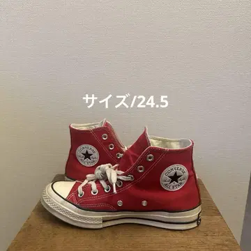 CONVERSE ct70 레드 하이컷 스니커즈