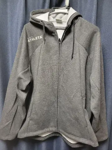 ATHLETA 그레이 후드티 상하의 세트 O 사이즈