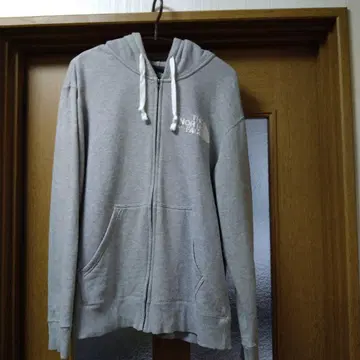 THE NORTH FACE 그레이 집업 후드티 L 사이즈