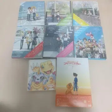 디지몬 어드벤처 DVD 7매 세트