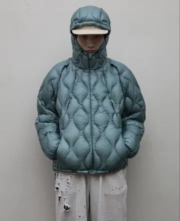 퀼팅 다운 자켓