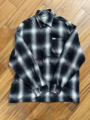 caltop 옴브레 체크 셔츠 made in USA