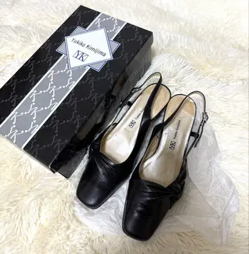 유키코 키지마 블랙 하이힐 23cm