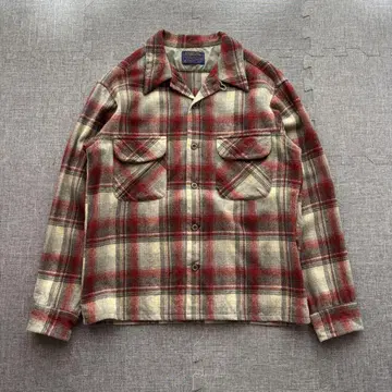[ 70s ] pendleton 펜들턴 보드 셔츠 옴브레 체크 L
