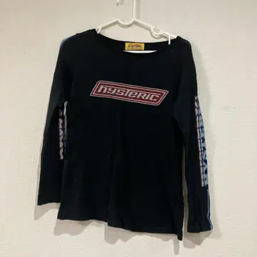 HYSTERIC 블랙 긴팔 T셔츠