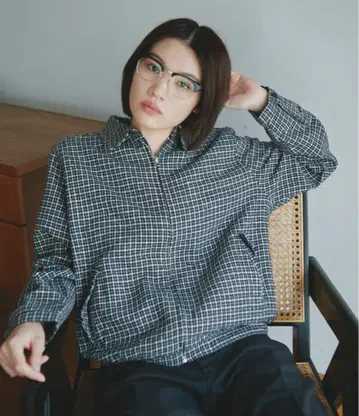 페이크 울 스윙탑