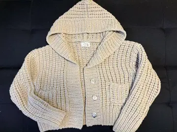 Sea Room Lynn 핸드메이드 니트 가디건 샌드 베이지