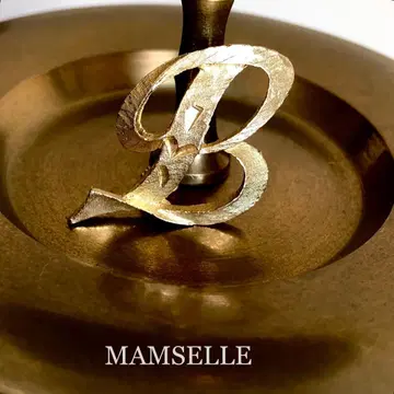 M235 MAMSELLE 마무젤 빈티지 알파벳 브로치