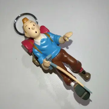 땡땡의 모험 땡땡 키링 피규어