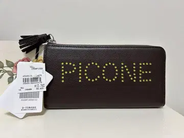 [ 하자품 ] PICONE 피코네 장지갑 브라운