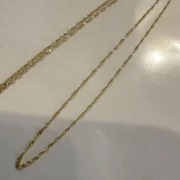 18K 스크류 체인 45cm