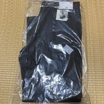 유니클로:C 턱 스트레이트 데님 팬츠+38 다크 브라운 허리 79cm