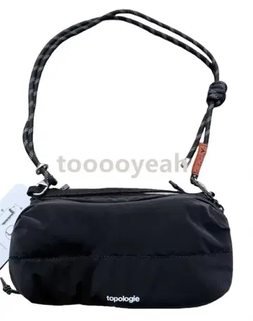 topologie 블랙 숄더백