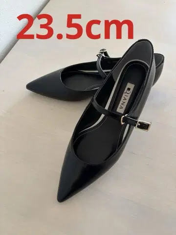 DIANA 가죽 스트랩 펌프스 플랫 멜리 제인 23.5cm