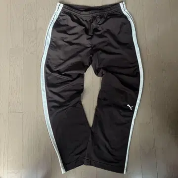 푸마 트랙 팬츠 저지 00s 브라운