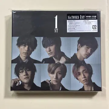 1st SixTONES 초회반B 음색반