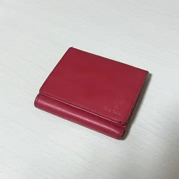 Paul Smith 빨간색 접이식 지갑 토끼 포함