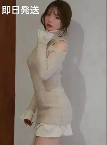 andmary Demi 니트 미니 드레스