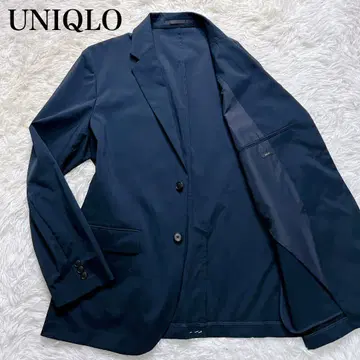 [ 미사용급 ] UNIQLO 유니클로 감동 자켓 코튼 라이크 XL 네이비