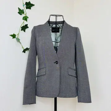 UNITED ARROWS 노라펠 자켓 그레이 워셔블