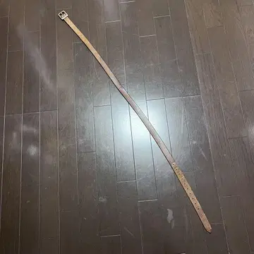 텐더 로인 가죽 내로우 벨트 브라운 사이즈 36