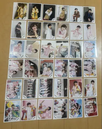 나니와단시 미치에다 슌스케 공식 사진 묶음 판매 36장