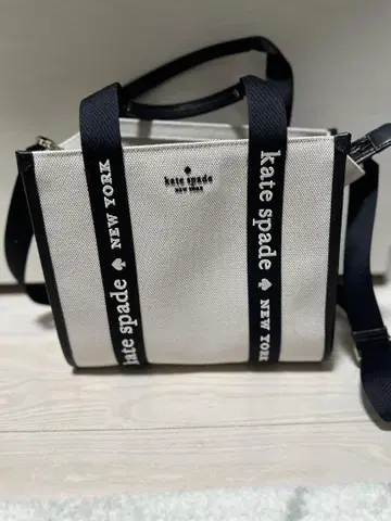 케이트 스페이드 킵 캔버스 2way 토트백