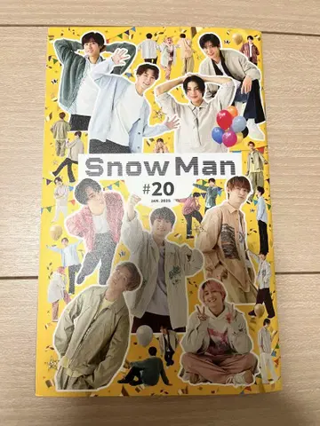 Snow Man #20 뉴스레터 & 카드 컬렉션