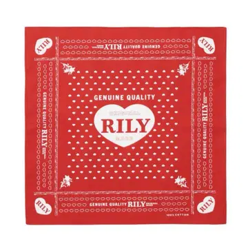RILY Heart Logo Bandana