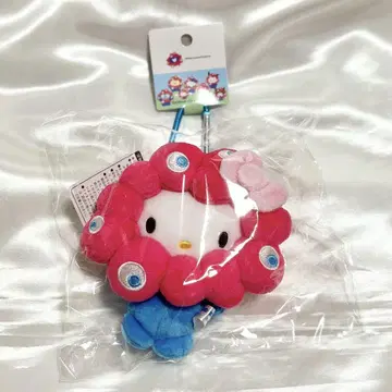 오사카 만박 산리오 변신 봉제 인형 카라비너 포함 마스코트 키티