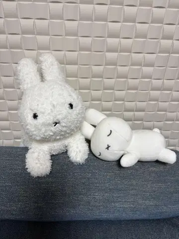미피 봉제 인형 2개 세트