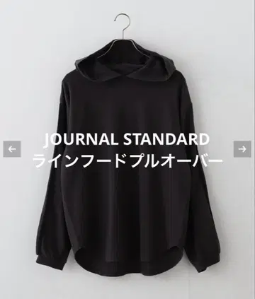 JOURNAL STANDARD 라인 후드 풀오버