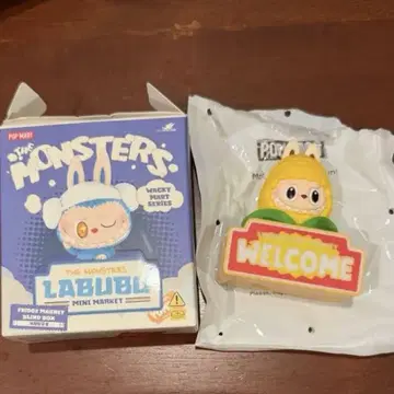 POPMART THEMONSTERS LABUBU CORN 마그넷