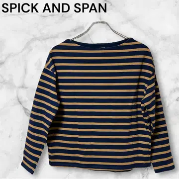 [ SPICK & SPAN ] (F) / 보트넥 보더 티셔츠