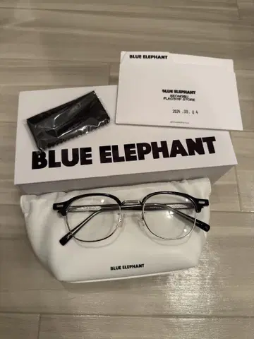 BLUE ELEPHANT NARROW black 안경