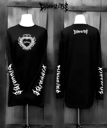 Dimmoire 디모아르 Heartcore 롱 T XL