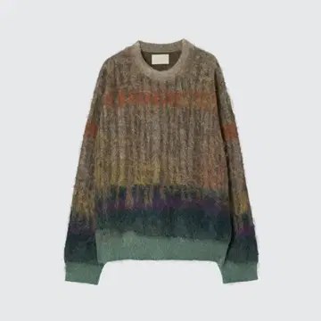 YOKE 모헤어 니트 TREE JAQUARD MOHAIR SWEATER
