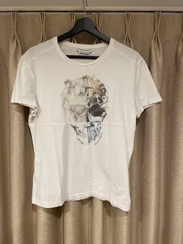 ALEXANDER MCQUEEN 스컬 프린트 T셔츠