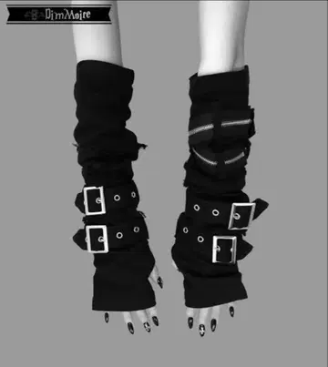 [ 정품 ] Dimmoire 데님 암커버 Black