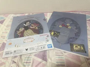 백설공주 클리어 파일+스티커 세트 x 2