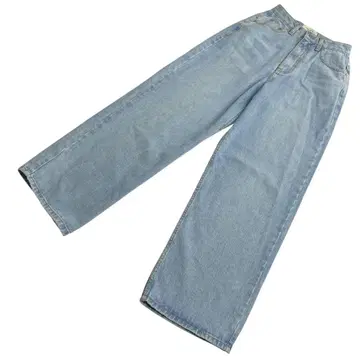 나에 na.e wide loose jeans light Blue