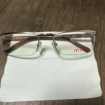 mikli AL1082 안경 018-140 실버/브라운