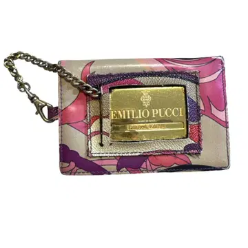 EMILIO PUCCI 에밀리오 푸치 패스케이스 교통카드 지갑