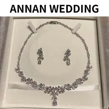 ANNAN WEDDING 목걸이 & 귀찌 세트