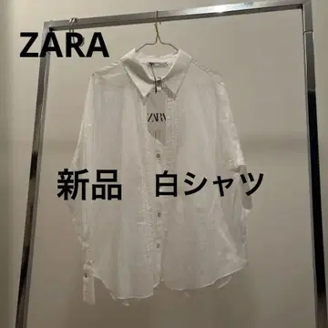 ZARA 여성용 긴팔 화이트 블라우스