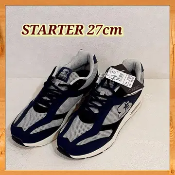 새상품 스타터 남성용 스니커즈 27cm 캐주얼 슈즈 네이비 신발